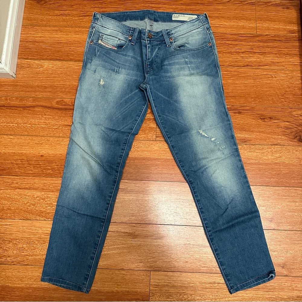 DIESEL GRUPEE - SUPER SLIM SKINNY LOW WAIST JEANS - 29 x 30